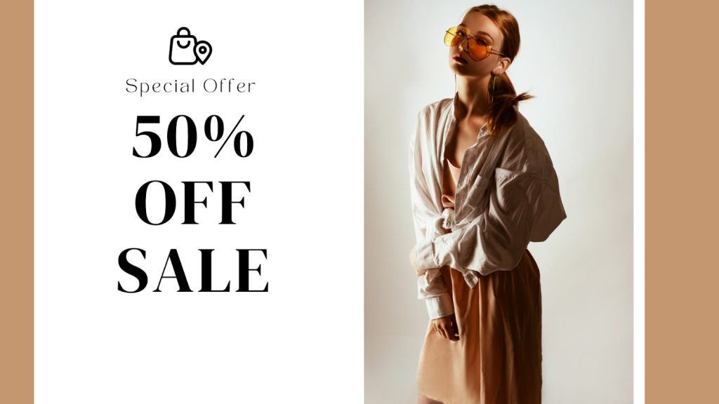 50% off sale