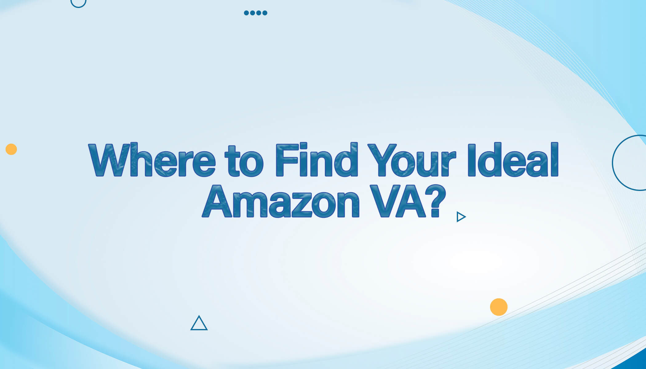 Where to find an amazon virtual assistant