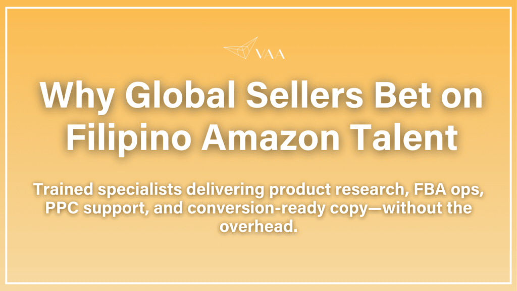 Why global sellers bet on filipino amazon talent
