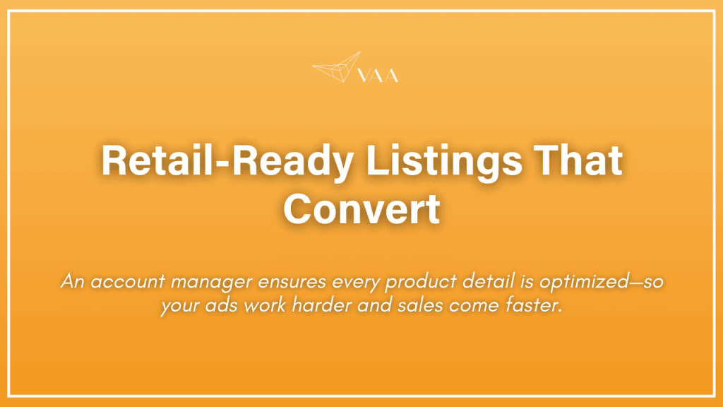 Retail-ready listing