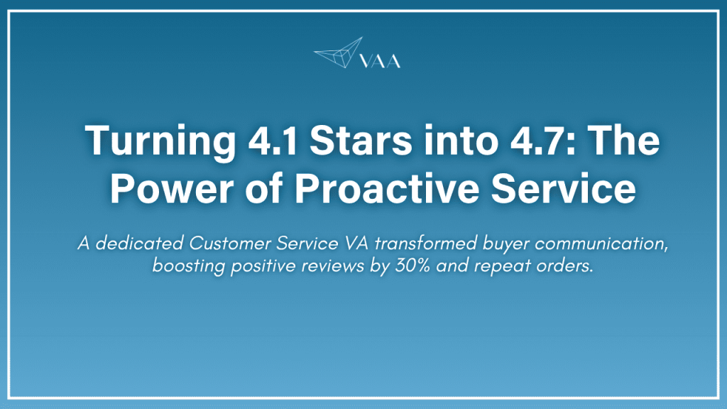 turning 4.1 stars into 4.7 the power of proactive service