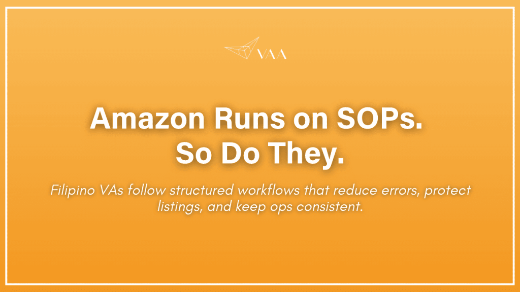 Amazon runs on SOPs. So do they.