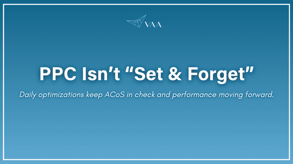 PPC isn't "set & forget"