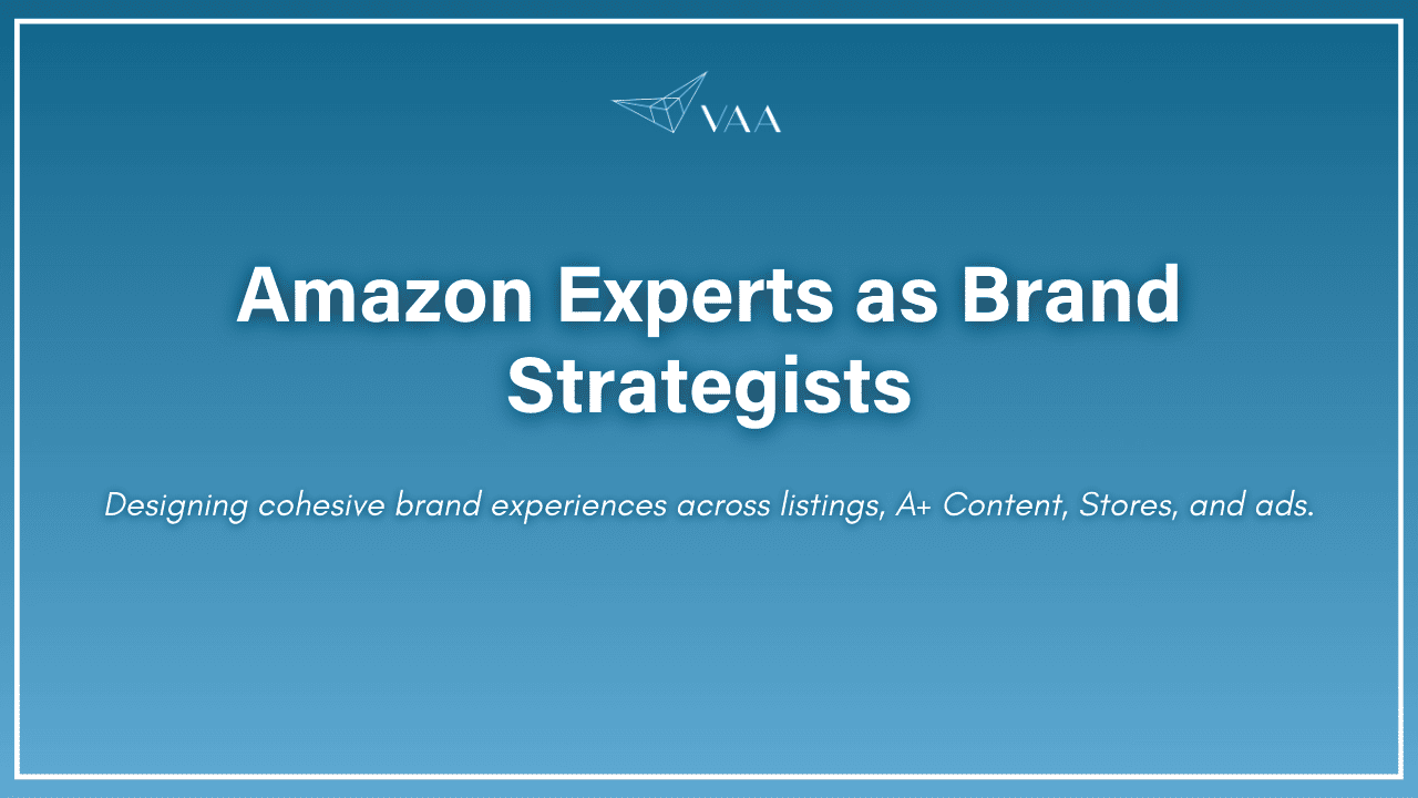 Amazon experts as brand strategists