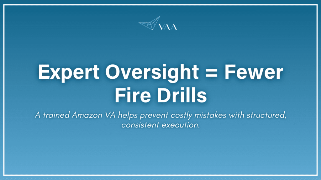 Expert oversight = fewer fires drills