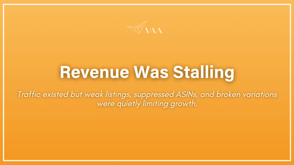 revenue was stalling