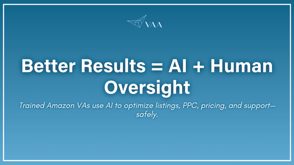 Better results + AI + Human oversight