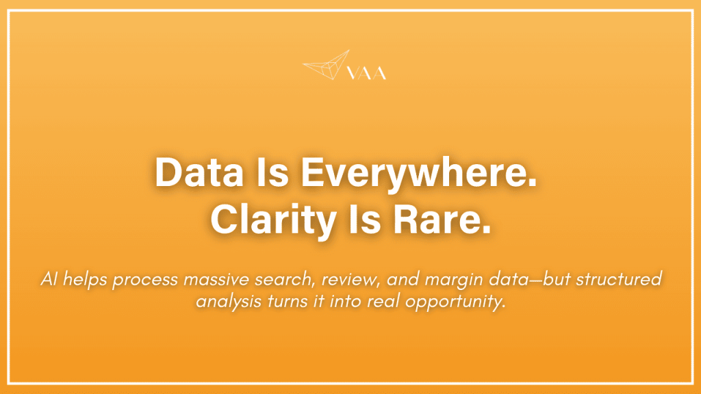 Data is everywhere clarity is rare