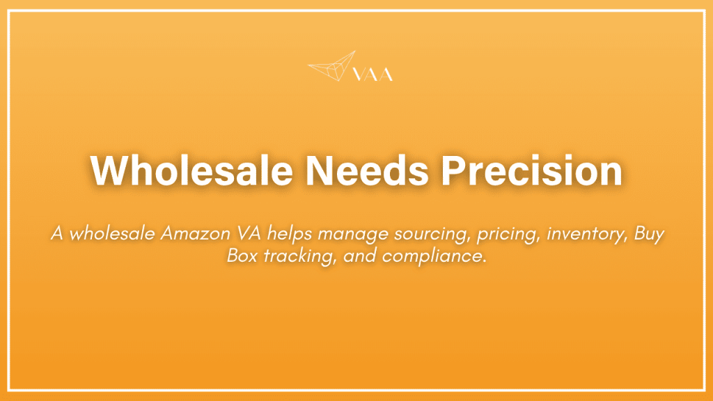 Wholesale needs precision