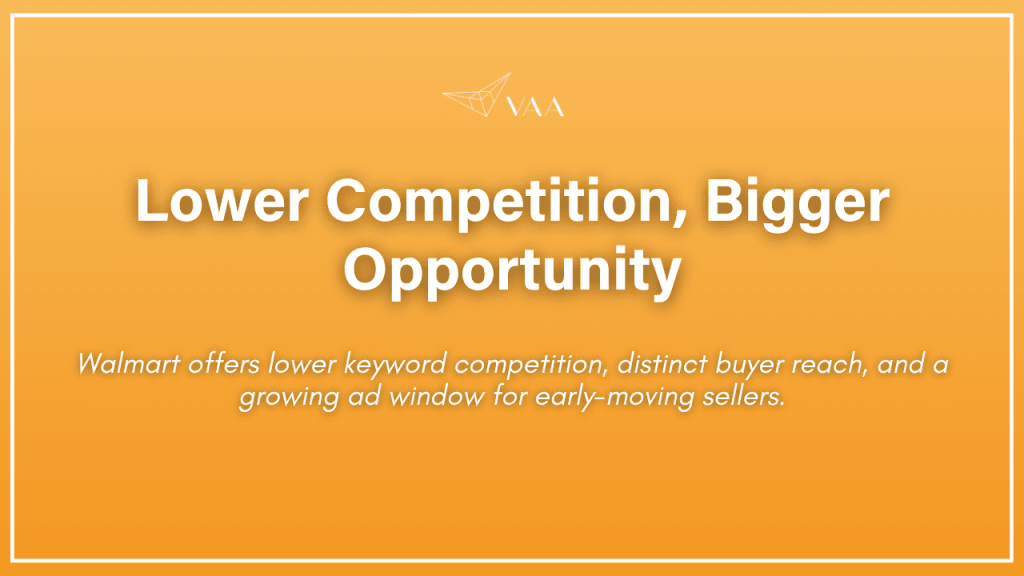 Lower competition bigger opportunity