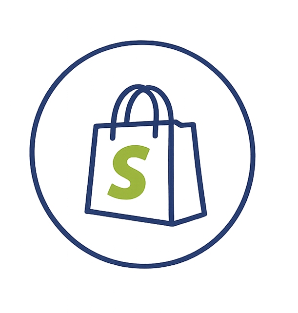 Shopify Circle Icon