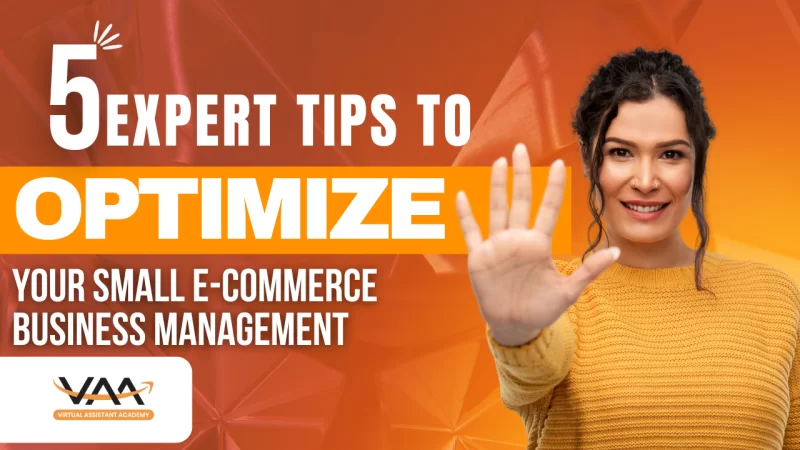 Expert Tips to Optimize Your Small ECommerce Business Management