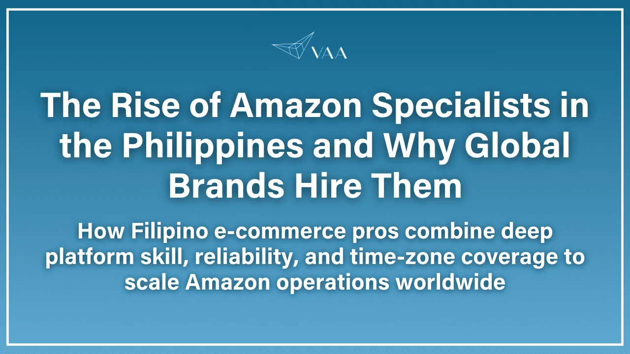 The Rise of Amazon Specialists in the Philippines