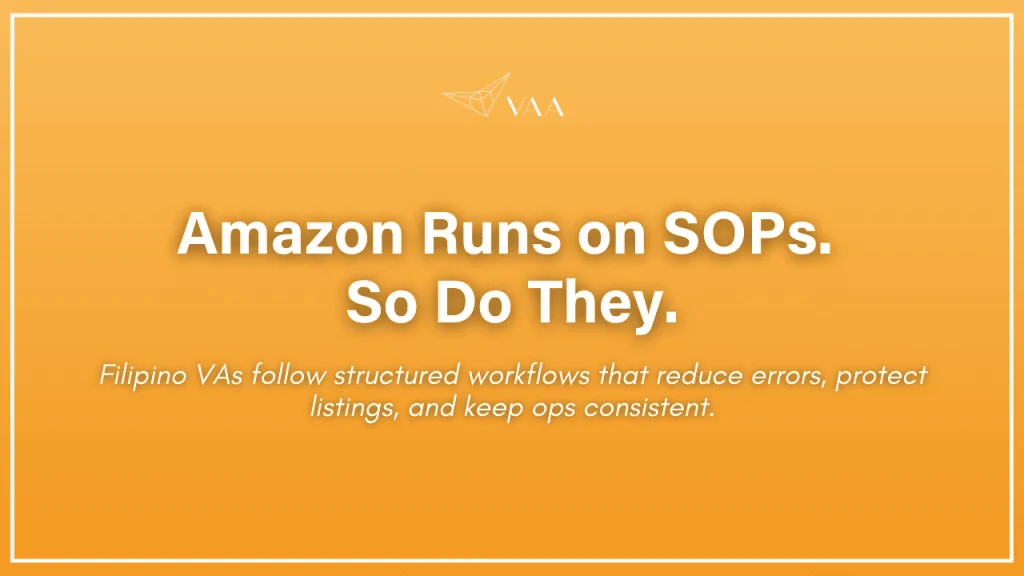 Amazon runs on SOPs. So do they.